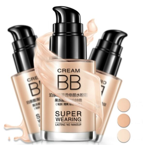 Crème hydratante transparente et élégante maquillage nude BB crème démaquilleuse crème hydratante BB crème