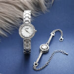 Costume de montre-bracelet en diamant pour femmes