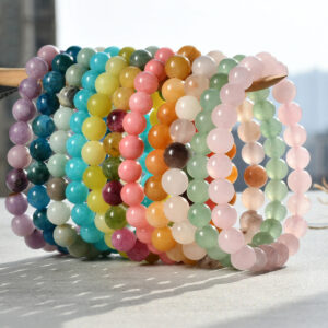 Bracelet en pierre multi couleurs