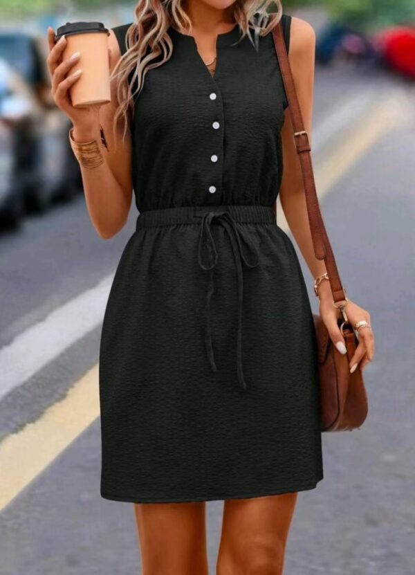 Robe d'été en cou V