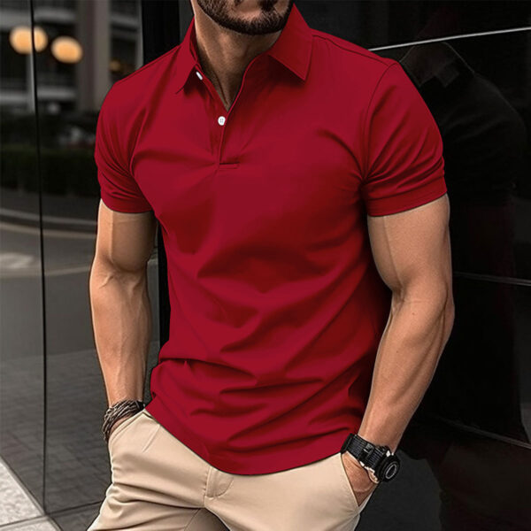 Polo d'été à manches courtes hommes
