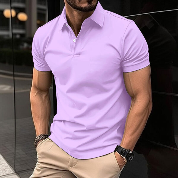 Polo d'été à manches courtes hommes