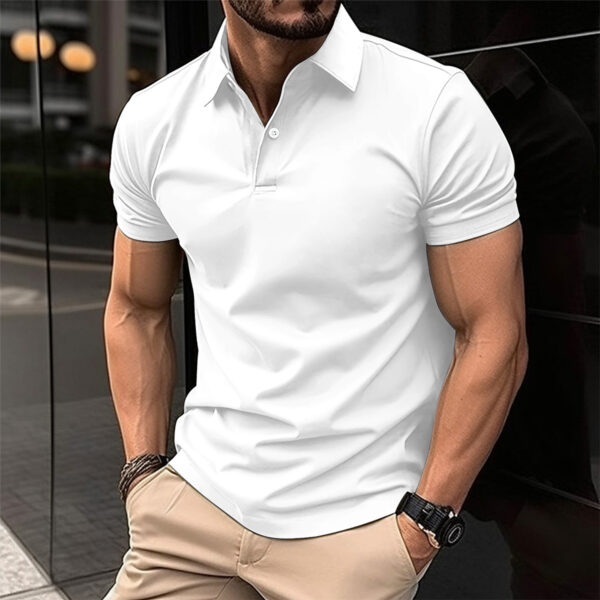 Polo d'été à manches courtes hommes