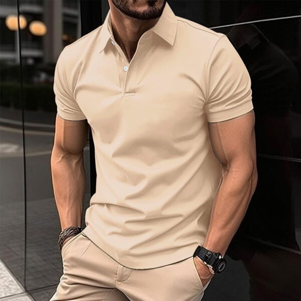 Polo d'été à manches courtes hommes