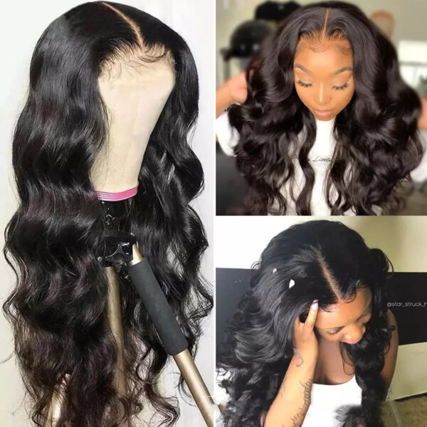 Perruques Body Wave en cheveux humains