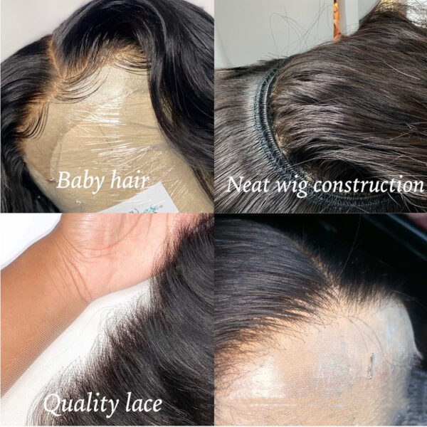 Perruques Body Wave en cheveux humains