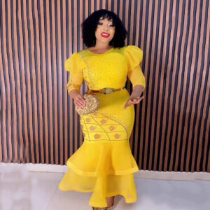 Robe en maille